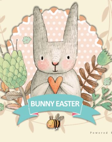 Bunny Easter PPT Template