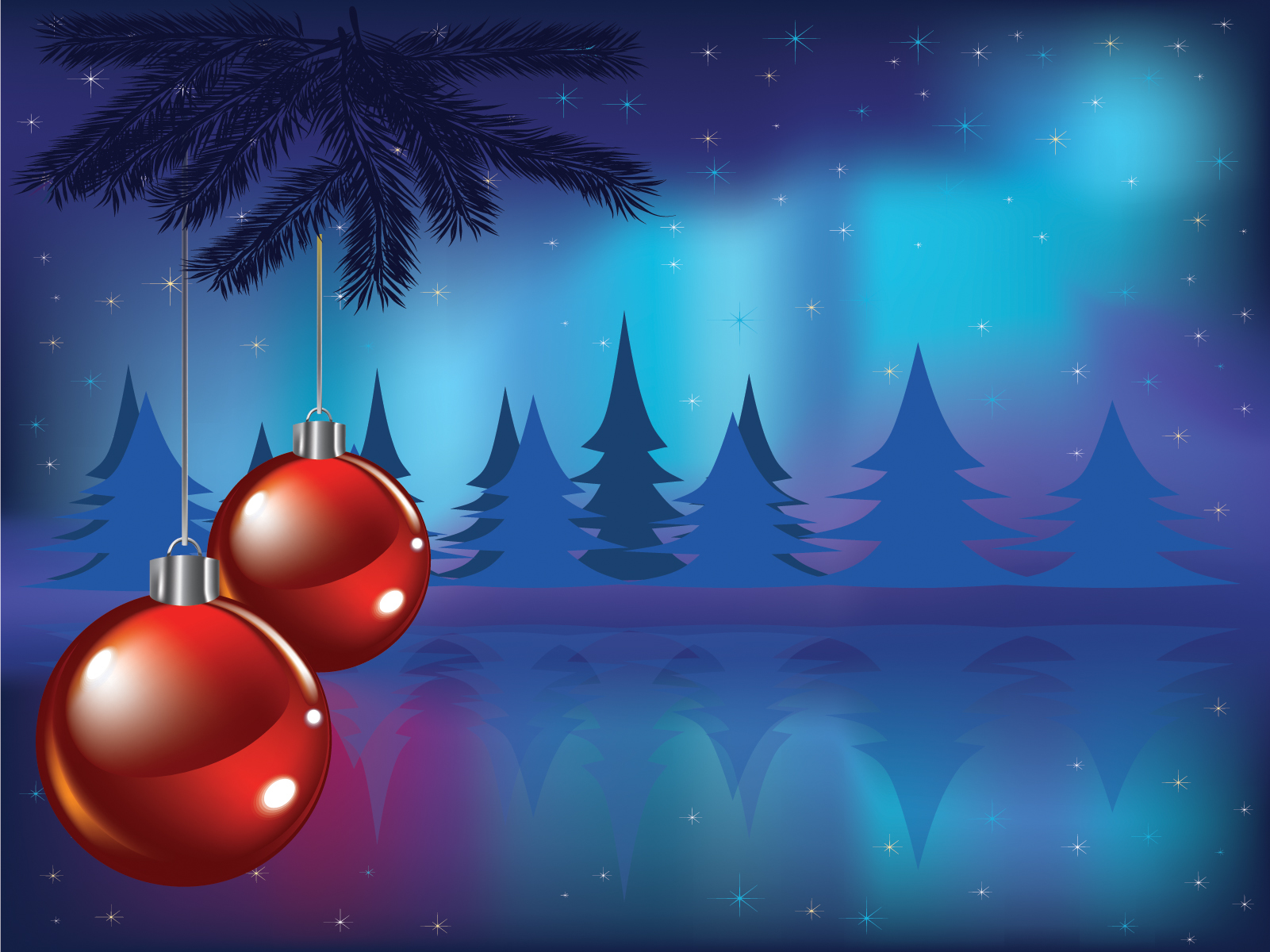 Christmas Card PPT Backgrounds
