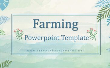 Farming PPT Template