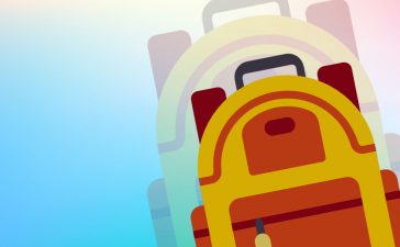 School Bag Google Slides